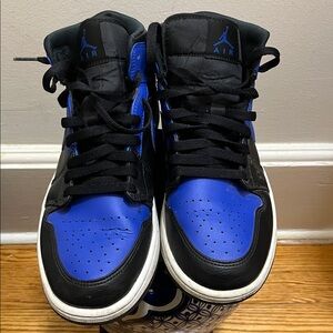 Nike Air Jordan 1 Retro High OG "Royal Reimagined" sneaker Size 9.5 MEN